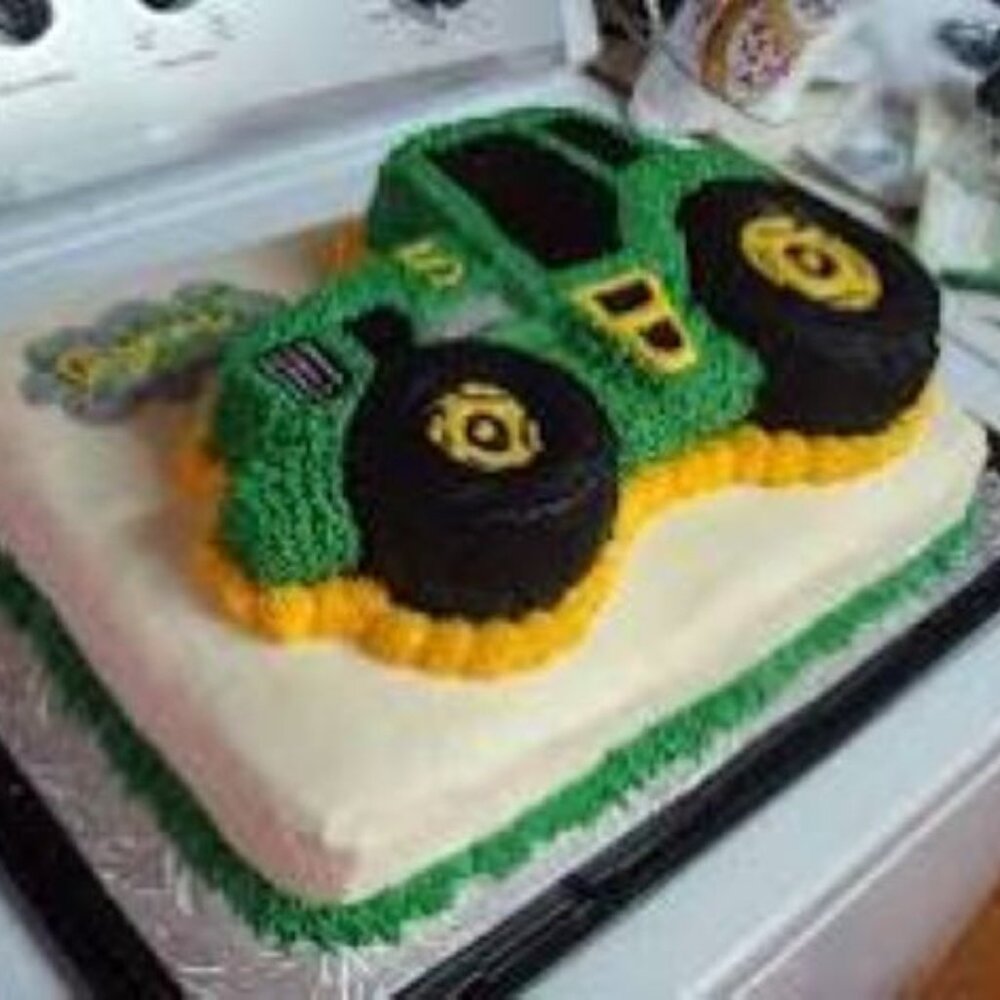 John Deere Tractor Shaped Baking‎ Mold Professional Cake Decorating Bakeware